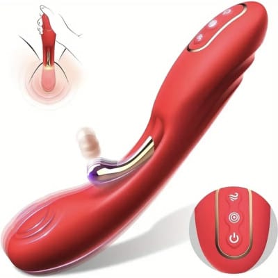 Vibrador de estimulación dual