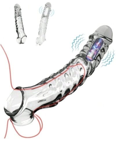 Funda extensora y vibradora para pene