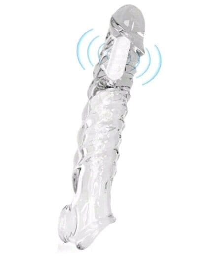 Funda extensora y vibradora para pene - Imagen 3