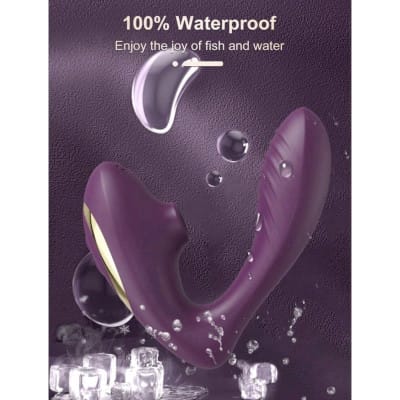 Vibrador de Doble Estimulación con 10 Niveles de Succión y Vibración - Imagen 6