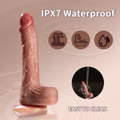 Consolador Multifuncional 4 en 1 con Empuje y Calefacción - Imagen 6