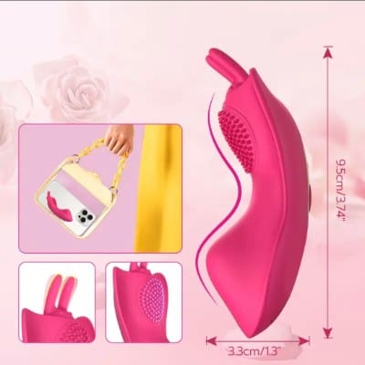 Vibrador para Braga Recargable con control remoto - Imagen 4