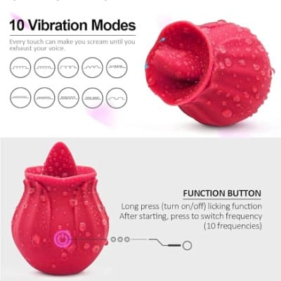 Rosa – Lengua Lamedora, Empuje y Vibración - Imagen 4