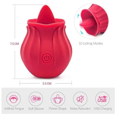 Rosa – Lengua Lamedora, Empuje y Vibración - Imagen 5