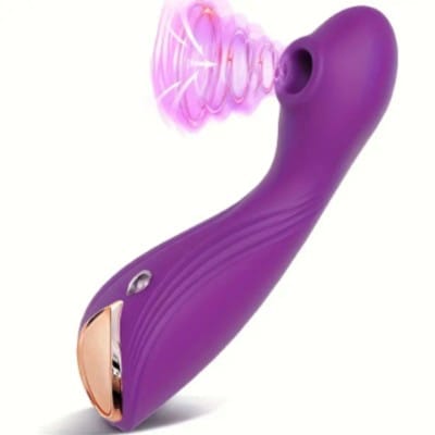 Succionador de clítoris y de Punto G Insertable