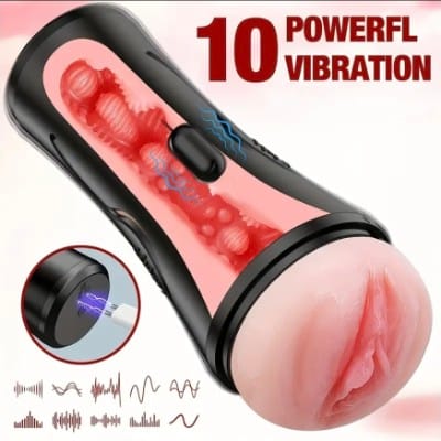 Vagina con textura realista - Masturbador Masculino
