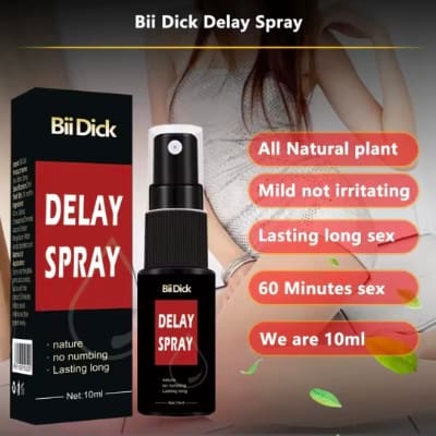 Bii Dick Delay Spray – Retardante Masculino 100% Natural