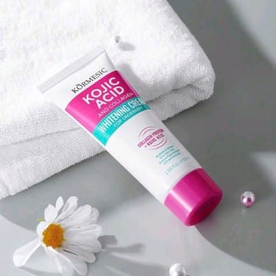 Crema Aclarante para Axilas y Zonas Sensibles - Kormesic Kojic Acid & Collagen Whitening Cream