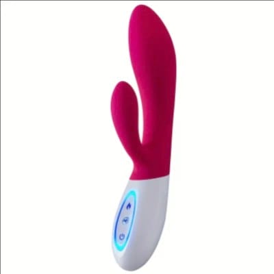 Conejo Vibrador con Calefacción – 35 Modos, Motor Dual, Silencioso y Recargable