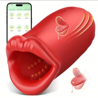 Masturbador Masculino con Vibración y Control APP – 9 Modos, Entrenamiento y Control Remoto