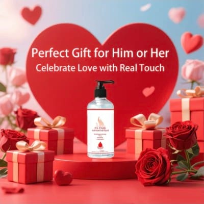 PA PARK Lubricante Líquido Caliente Base Agua – Hidratante, Seguro y Fácil de Limpiar (120 ml)