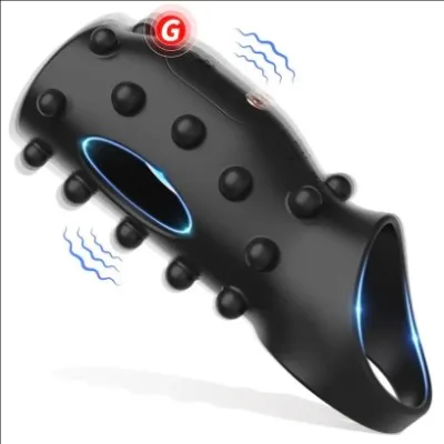 Anillo Vibrador Thunder Jerk – 10 Modos de Vibración Recargable para Parejas