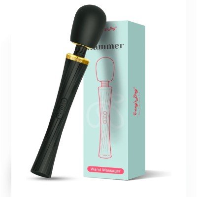 Masajeador XXL con cuello flexible y 8.000 pulsaciones por minuto